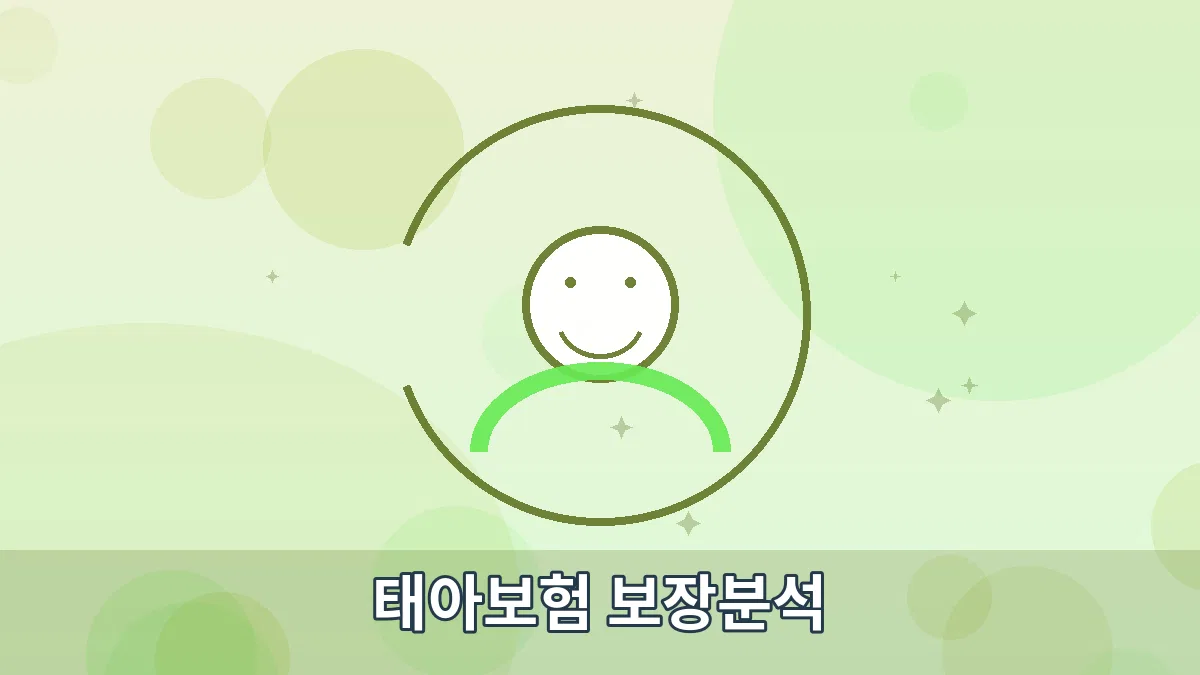 태아보험 보장분석 안내 이미지 1