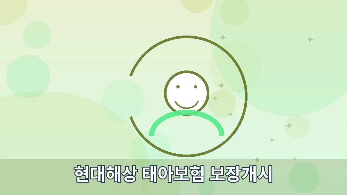현대해상 태아보험 보장개시 안내 이미지 2
