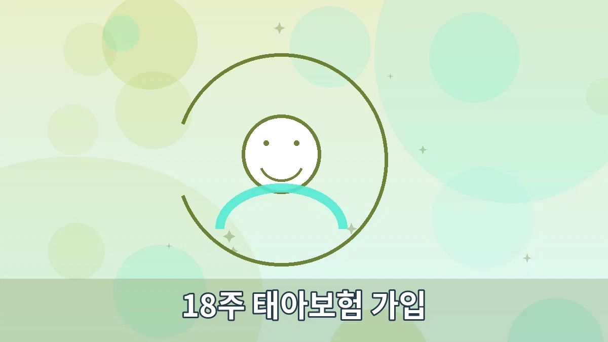 18주 태아보험 가입 안내 이미지 3